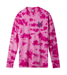 CLASSIC H WATERCOLOR LONG SLEEVE T-SHIRT - Hilite NYC