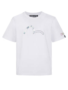 Camo Seagull Applique T-shirt - Hilite NYC