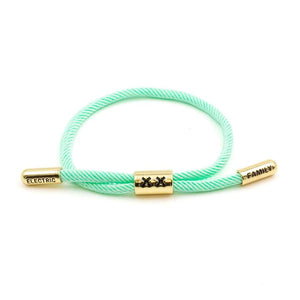 XX NEW SCHOOL BRACELET (DIAMOND/GOLD) - Hilite NYC