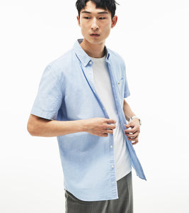 Regular Fit Oxford Cotton Shirt - Hilite NYC