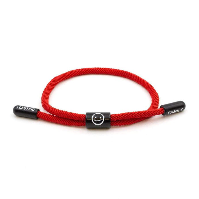 GOOD TIMES NEW SCHOOL BRACELET (RED/BLACK) - Hilite NYC