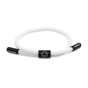 GOOD TIMES NEW SCHOOL BRACELET (WHITE/BLACK) - Hilite NYC