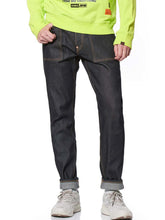 Load image into Gallery viewer, Slim-fit Denim Jeans with Camouflage Daicock Print - Hilite NYC