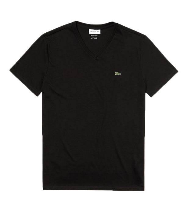 V-neck Pima Cotton T-shirt - Hilite NYC